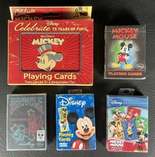 Disney Mickey Mouse Art Vintage Lot Of Poker ...