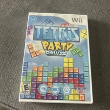 Tetris Party Deluxe (Nintendo Wii, 2010) Complete CIB