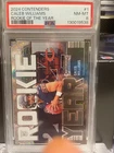 2024 Panini Contenders CALEB WILLIAMS Rookie Of The Year #1  RC  PSA 8