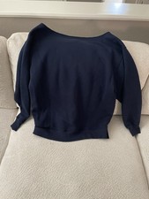 Wild Fable Women s Navy Pullover Crewneck Sweatshirt New York Graphic M