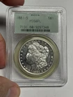 1881-S OGH (Gen 2.2!) PCGS MS60 PL Morgan Silver Dollar, Proof-Like Mint State