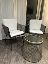 Matching Garden Chairs and Table for Balcony Or Garden. Collection Only W3