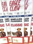 1  -24 CT.  PACK OF SIZE 12 EAGLE CLAW STYLE 73 SNELLED HOOKS 6 PACK  144  HOOKS