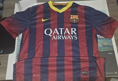 FC Barcelona Leo Messi Nike Jersey Size L 10 authentic official shirt liga 