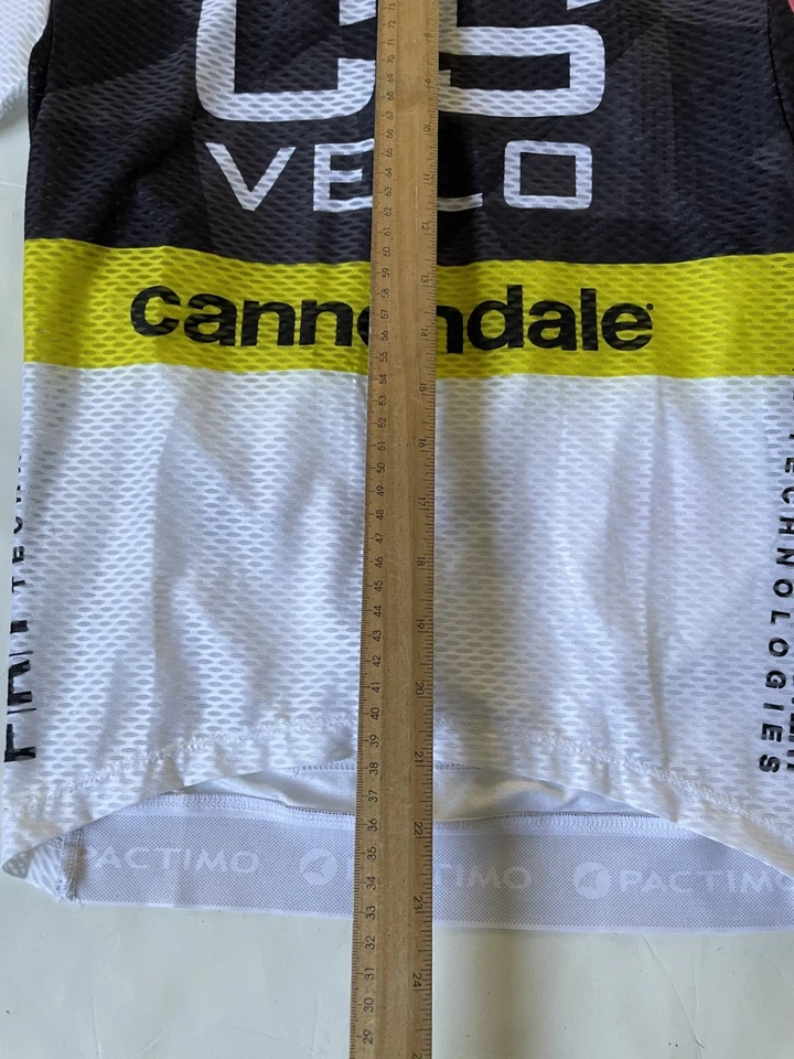 CS Velo Racing Pro Cycling Team Jersey Size Small Pactimo Cannondale Oakley - Image 3 of 4