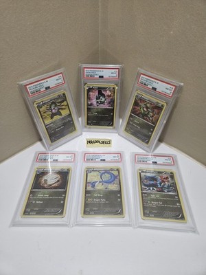 Dragon Vault Holo BW 2012 Pokemon PSA Graded Slab Lot Evolutions rare LOW POP
