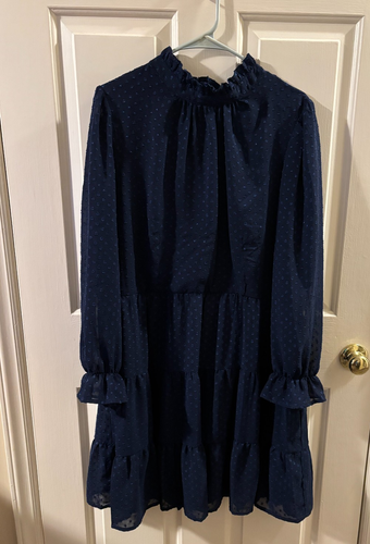 Robe D'été R&K Originals - Taille 16 - Aqua à Pois - Bretelles Réglables - Bonnet Intégré - Style Fit & Flare