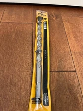 DeWalt Rock Carbide Masonry 5/8" x 12" Length Hammer Drill Bit, No-Spin Shank