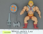 He-Man Masters of the Universe 100% Complete MOTU Mattel 1981 Vintage Action