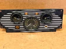 Stewart Warner 120 Mph Speedometer Stage Iii Temp Fuel Gauge Hot Rod Panel Alum. Stewart Warner 120 Mph Speedometer Stage Iii Temp Fuel Gauge Hot Rod Panel Alum.