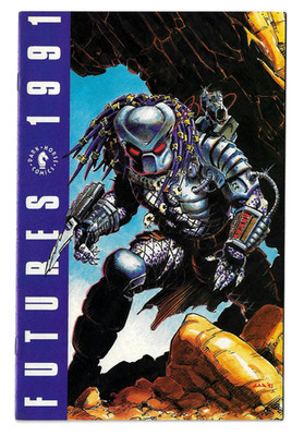 Dark Horse Futures #1  1991 Predator Cover and Aliens Poster Insert C1256