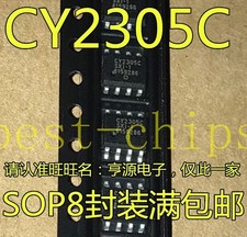 5PCS CY2305CSXC-1T IC CLK ZDB 5OUT 133MHZ 8SOIC CY2305 2305 CY2305C 2305C *hh