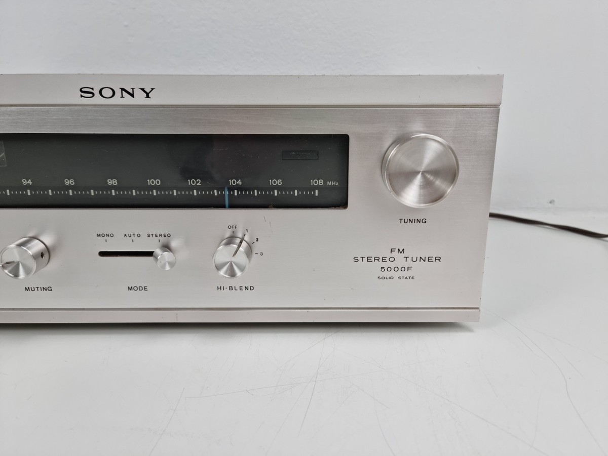 Sony ST-5000F FM Stereo Tuner | eBay