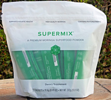 Isagenix SUPERMIX Premium Moringa Superfood Powder, 32 Packets - Exp 1/2027