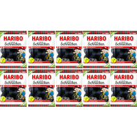 Lakritz Schnecken GummibäRchen 175G - Haribo-10X