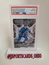 Macklin Celebrini 2024 O-Pee-Chee Platinum SS-11 Sweet Selections RC PSA 10
