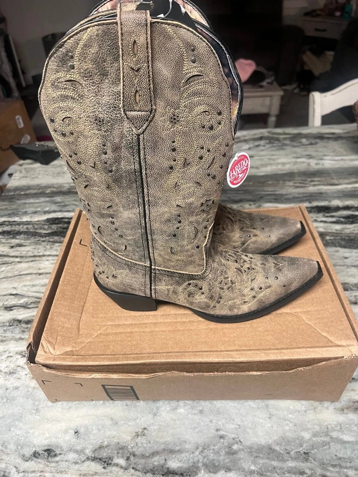 Laredo Lucretia Snip носок Western ботинки размер 9 новый - Изображение 4 из 4