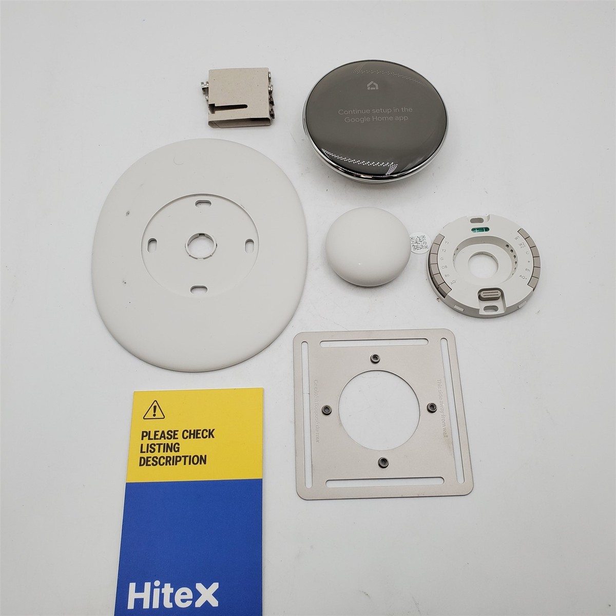 Google Nest Learning Thermostat (4th Gen) Energy Saving Silver