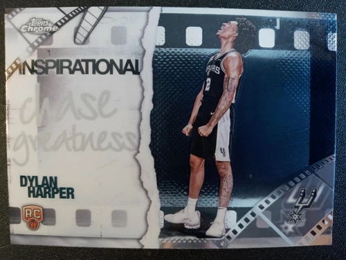 2025 Topps Chrome Dylan Harper Base (RAW)