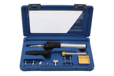 LASER 3753 Gaslötwerkzeug Set zum Löten Heizen Schrumpfen und Schneiden