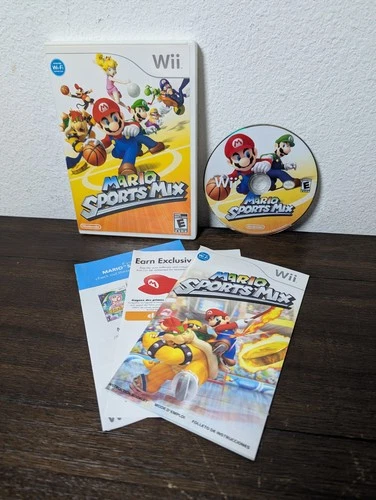 New ListingMario Sports Mix (Nintendo Wii, 2011) Tested w/ Manual & Inserts CIB EUC