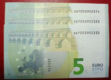 ITALY ITALY 5 EURO 2013 DRAGONS SD 7052952314 S006G3 1/3 CONSECUTIVE ECB FDS UNC