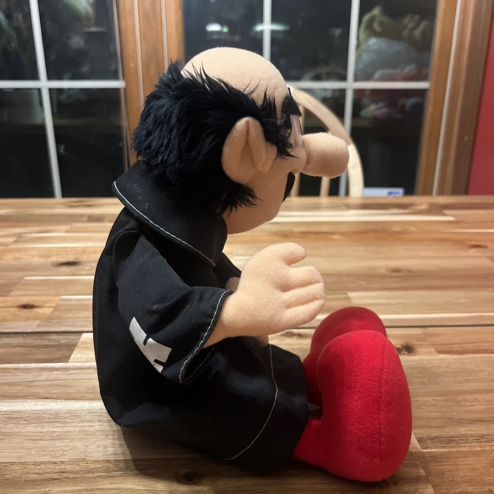 1982-1983 Los Pitufos Gargamel y Jonah Boy 14 de colección peluche Wallace Berrie Peyo Foto 3 de 4