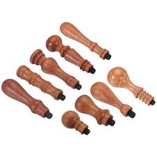 Wax Seal Stamp Handle Only 9 Pack Wooden Handle Sealing Stamp