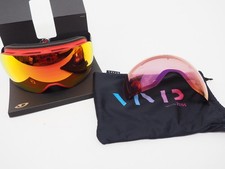 New Giro Article II Adult Snow Goggles Red/Black w/ VIVID Ember Infrared Lens