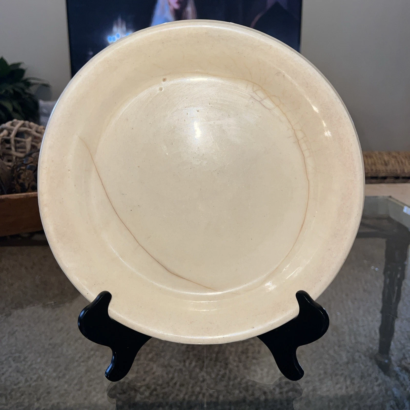 Vintage McCoy Pink blue Stripe HTF Pie Plate Baker Dish 7127 READ 10” Rare
Opens in a new window or