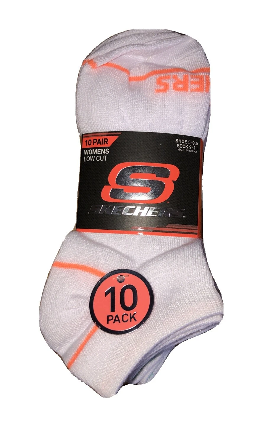 Calcetines Blancos Skechers Para Mujeres