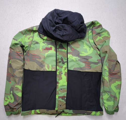 Nike On Field Ohio State Buckeyes Camo Hoodie Jacket Mens L American Flag Nylon - Bild 10 von 10