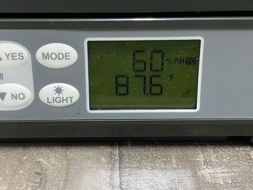 Omega CTXL-TRH-G Temperature & Humidity Chart Recorder w/ Probe Works Perfect - Picture 2 of 12