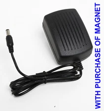 WITH PURCHASE OF MAGNET 100-240VAC to 12VDC 2A Power Supply Adapter Heavy-Duty 