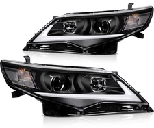 For 2012-2014 Toyota Camry Sedan Headlights Assembly Front Projector Lamp