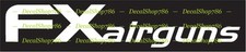 FX Airguns/Rifles - Outdoor Sports/Hunting - Vinyl Die-Cut Peel N' Stick Decal