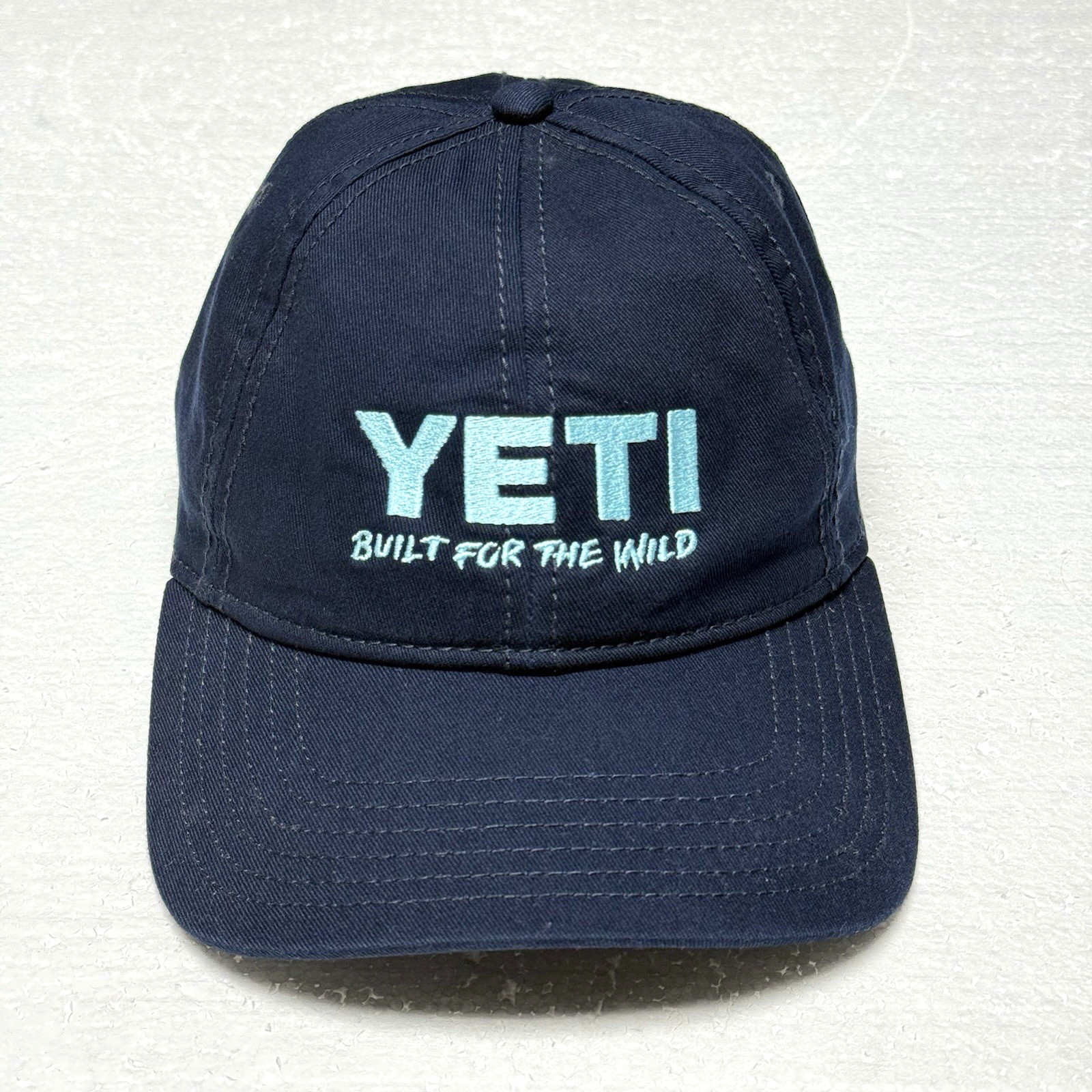 Yeti Cap Hat Blue Strap Back - image 1