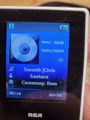 RCA M6204-B MP3 and Video Player, 4GB 2.0 inch Display, Tested Working - Picture 5 of 15