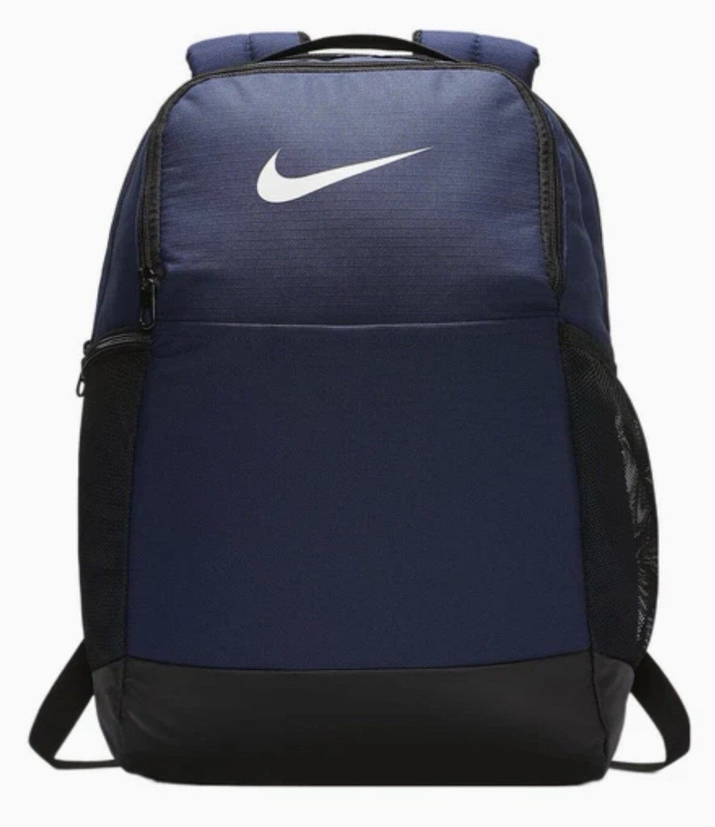 Nike Brasilia Medium Backpack - BA5954-410 - Navy Blue - NWT | eBay