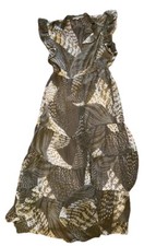 BB Dakota Dress Medium by Steve Madden Grey Brown Long AS IS Fast Shipping