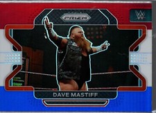 Dave Mastiff 2022 Panini Prizm WWE #21 Red White Blue Prizm