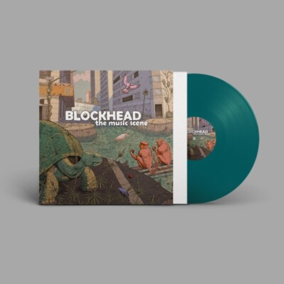 BLOCKHEAD - THE MUSIC SCENE (OPAQUE TEAL LP+MP3)   VINYL LP + MP3 NEU
