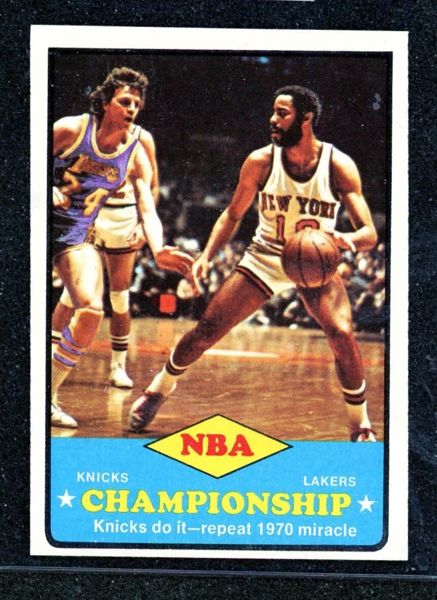 1973-74 Topps Set-Break # 68 New York Knicks Championship EX