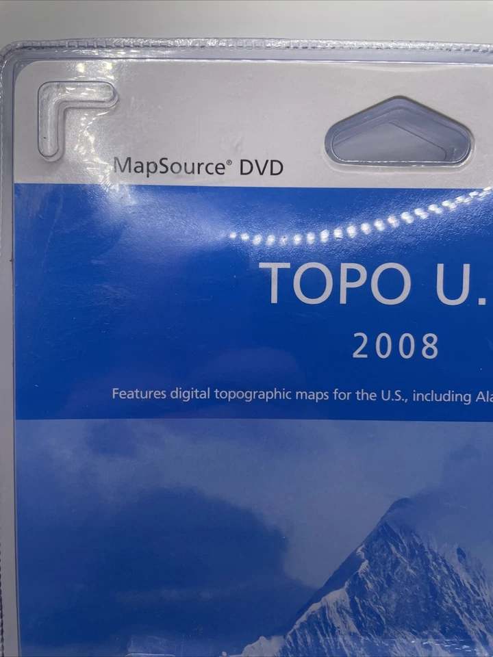 Garmin TOPO USA 2008 DVD MAPSOURCE SETUP DATA GPS MAPS NEW - Image 2 of 4