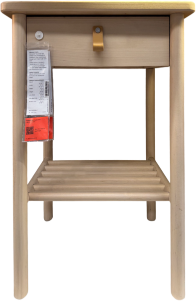 Brand New IKEA BJORKSNAS Birch Nightstand 48x38 cm (18 ⅞x15