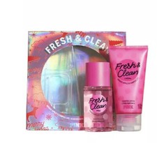 Victoria's Secret X PINK Fresh  Clean Scented Mist and Lotion Gift Set