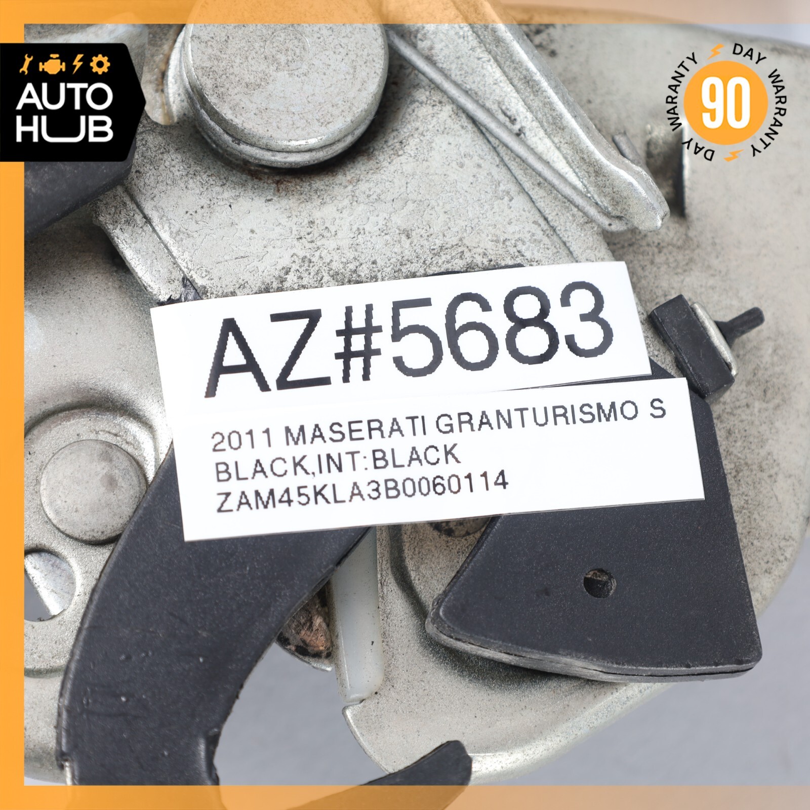 08-19 Maserati GranTurismo GranCabrio M145 Hood Safety Catch Lock Latch OEM 61k