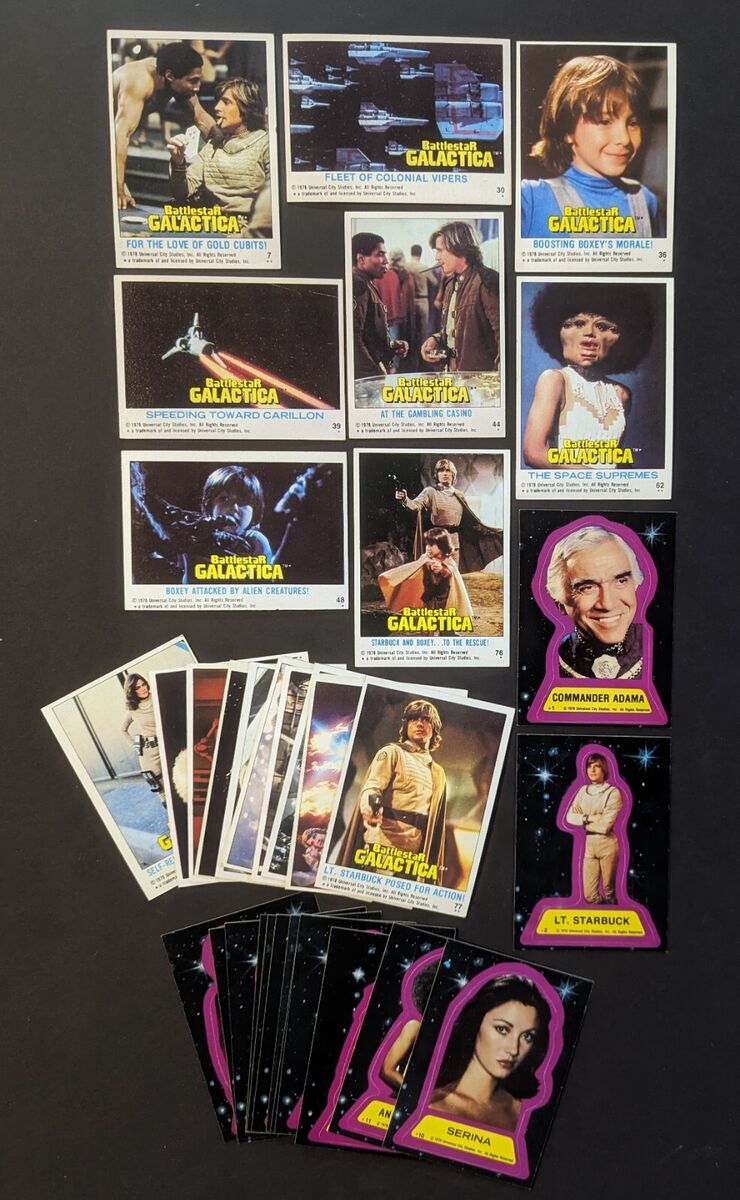 1978 Topps Battlestar Galactica trading cards -- You Pick to Complete Your  Set