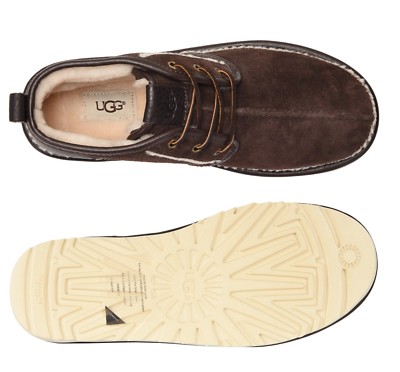 UGG Neumel Stitch‎ Mens Size 5 Boots Casual Fashion Shoes Suede Chestnut 1094398 UGG Men main image 4