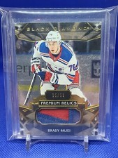 2019-20 UD Bkack Diamond Premium Relics Brady Skjei New York Rangers 